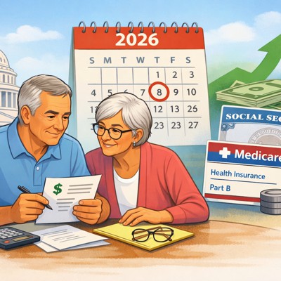 2026 Social Security COLA and Benefit Amounts Chart